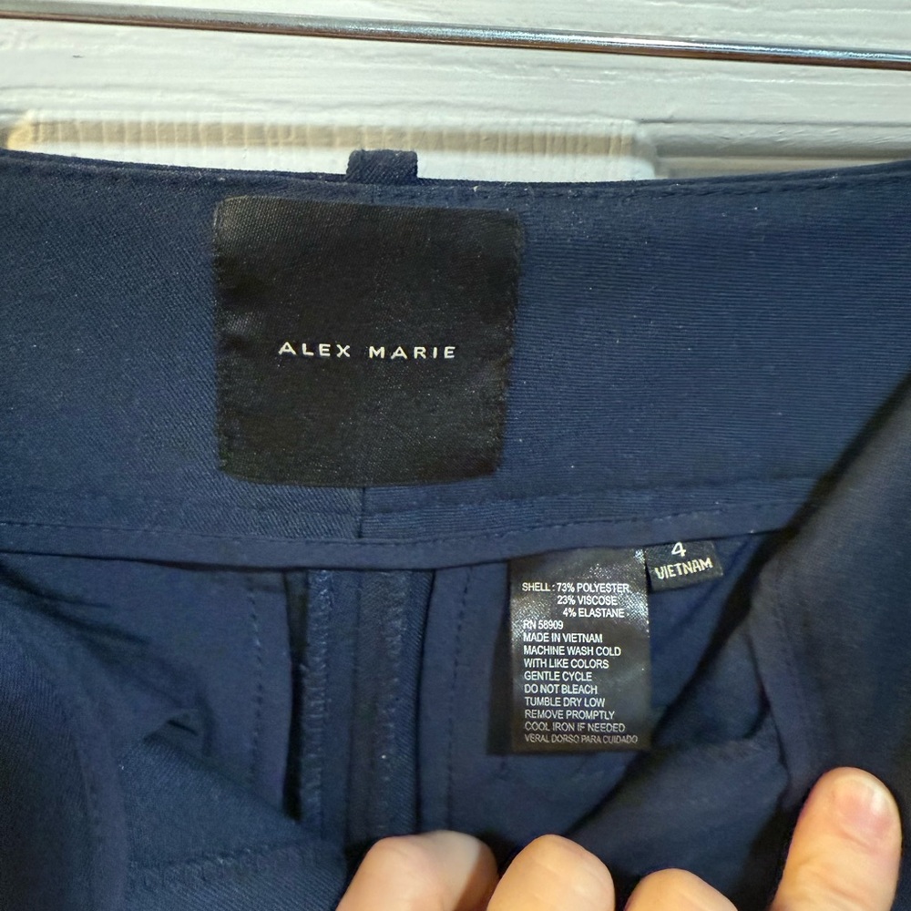 Alex Marie Classic Navy Women's Trousers